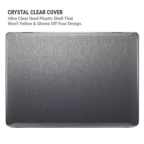 Brushed Steel Texture MacBook Air 15in (2023-2025) Case plus Skin